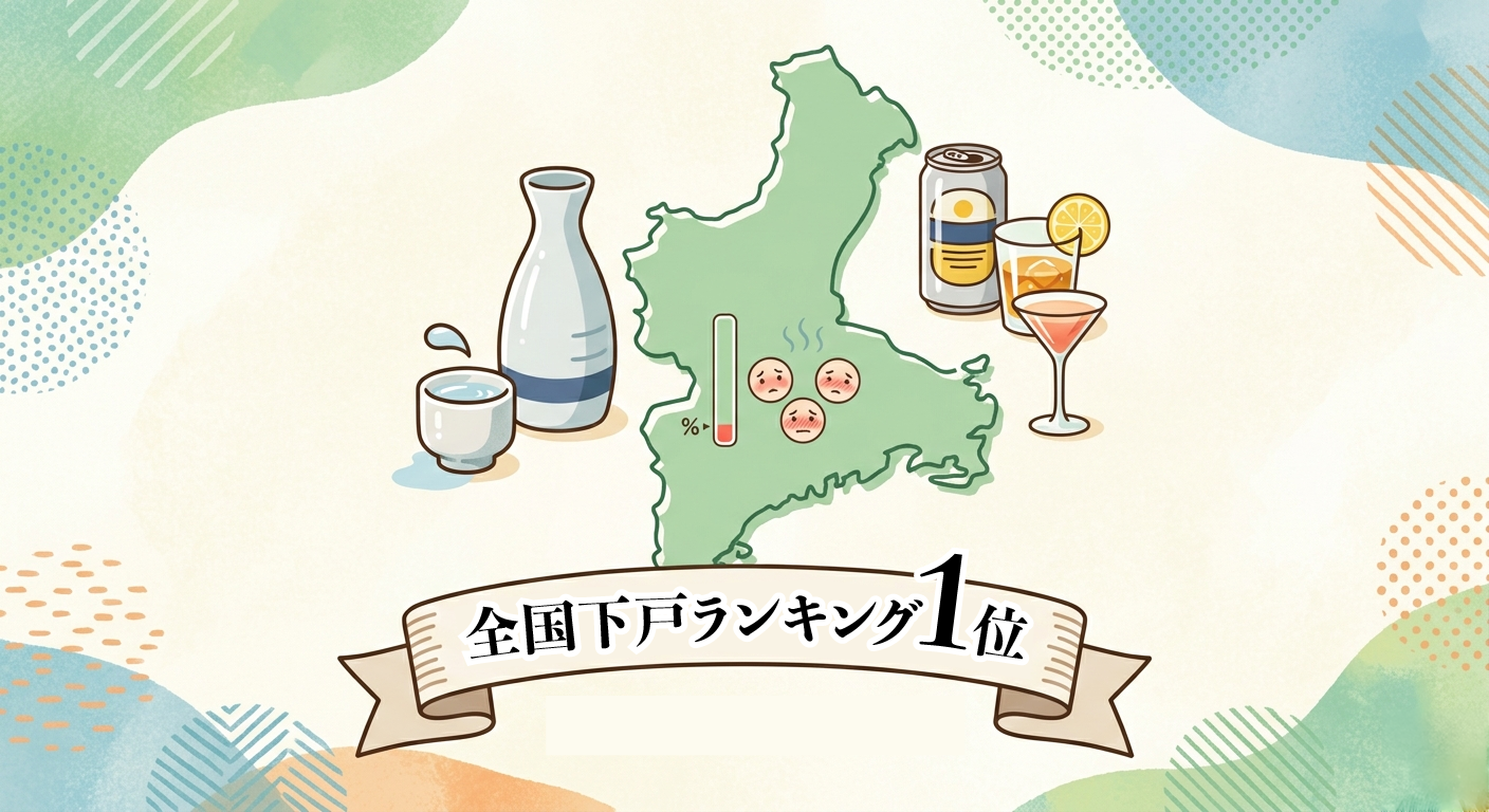 全国下戸ランキング1位