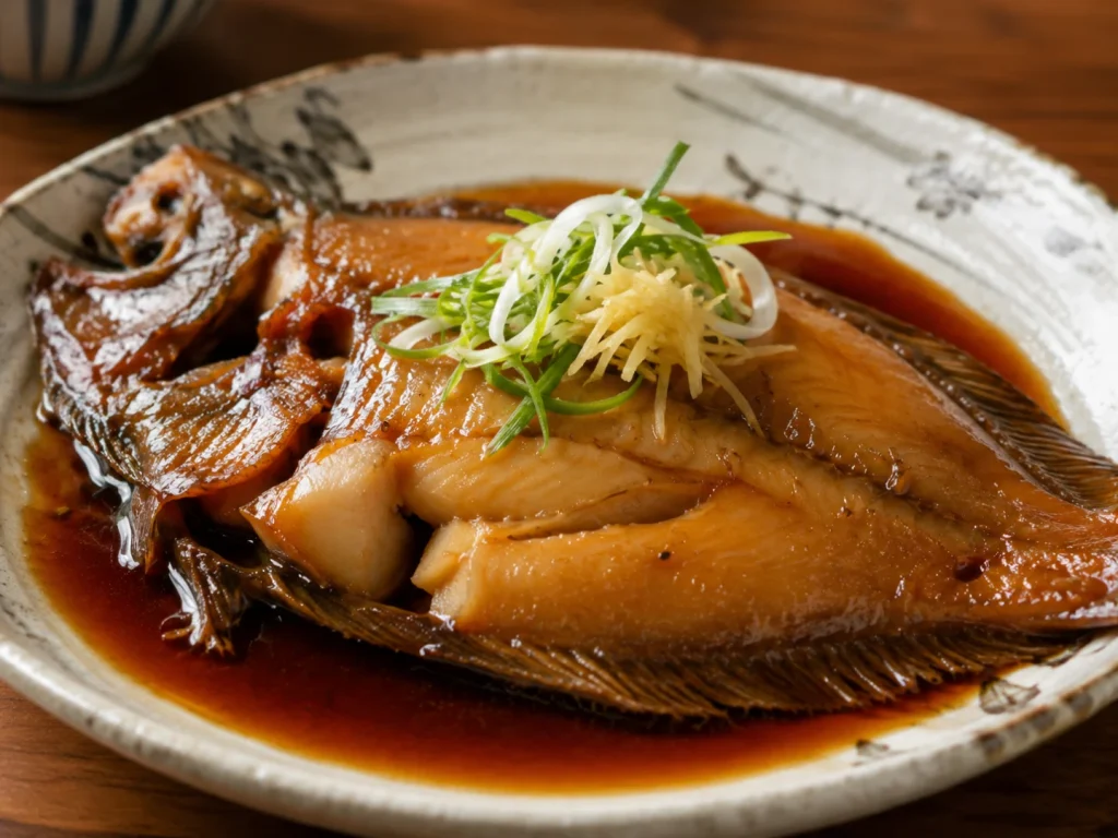 カレイの煮付け